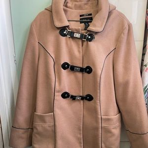 Style & Co peacoat in XL. Super comfy and cute. Removable hoodie